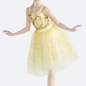 Revolution Dancewear Gold “Sometimes” Costume